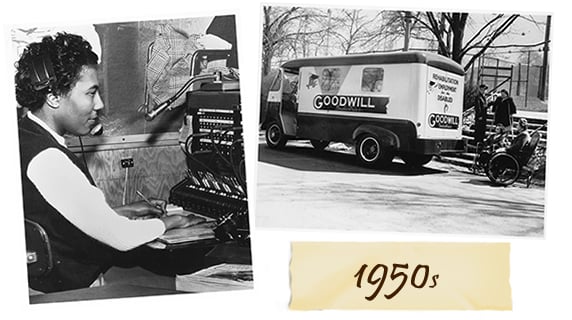 Goodwill 1950s History