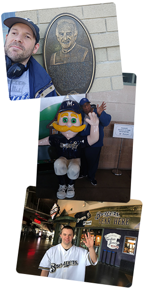 Many of our participants are Milwaukee Brewers fans and jumped at the chance to go behind the scenes of their favorite ballpark. 