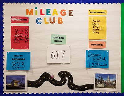 One way our Goodwill participants can reach these goals is through the Mileage Club, which is one of our most popular programs. We find that walking is a great way for them to exercise and socialize with those around them.