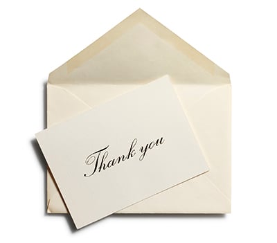 Send a “Thank you” follow up email about 24 hours after the interview.