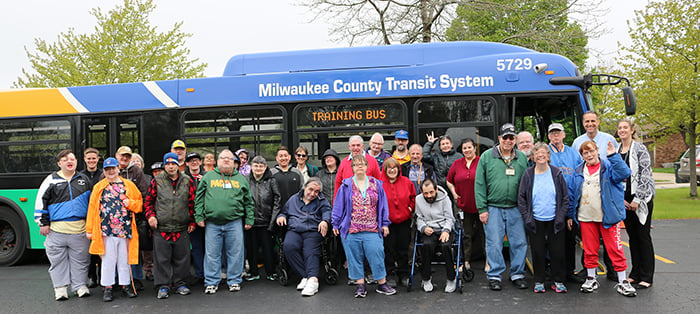 Goodwill Participants Learn to Take the Bus with the Milwaukee County Transit System