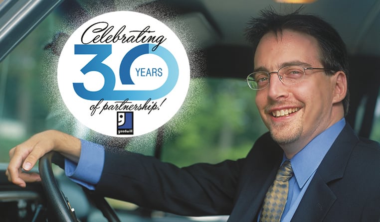 Congratulations to John Dziewa – Celebrating 30 years of partnership with Goodwill!