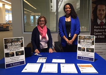 Over the past few years, the Goodwill Workforce Connection Centers have developed a partnership with the Milwaukee Public Library Central Branch, holding recruitment events for job seekers to meet them “where they are at.”
