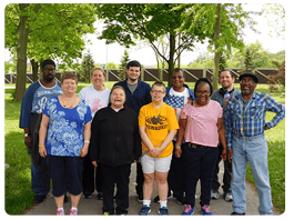 Goodwill’s Community Opportunities Club North started their very own Mileage Club