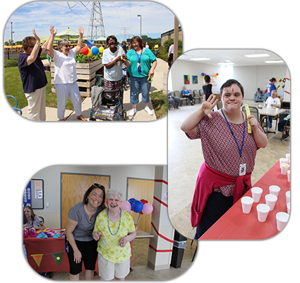 Goodwill recreation assistants were a huge help throughout the carnival! 
