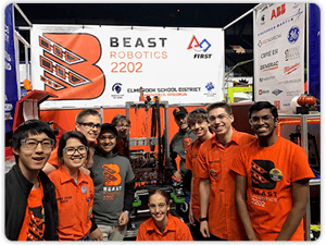 Congratulations to Team 2202 BEAST Robotics on a successful year! 