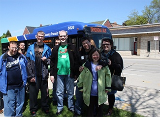 A group from the Goodwill Life Skills Development Program attended a presentation offered by Life Navigators and Milwaukee County Transit.