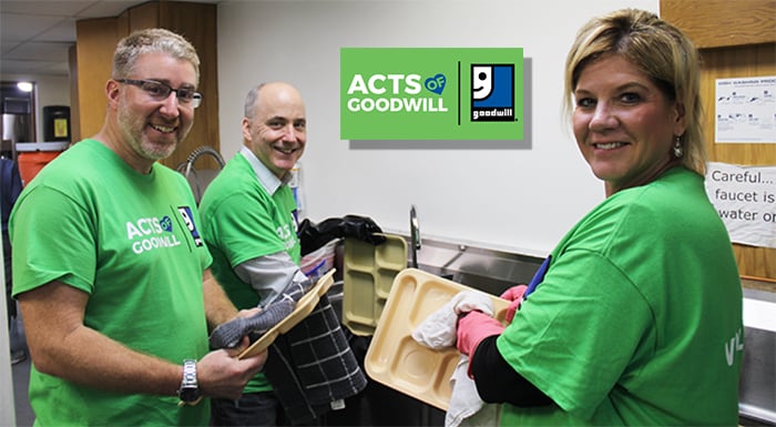 100 Acts of Goodwill: Goodwill Leadership Volunteers at Founding Church