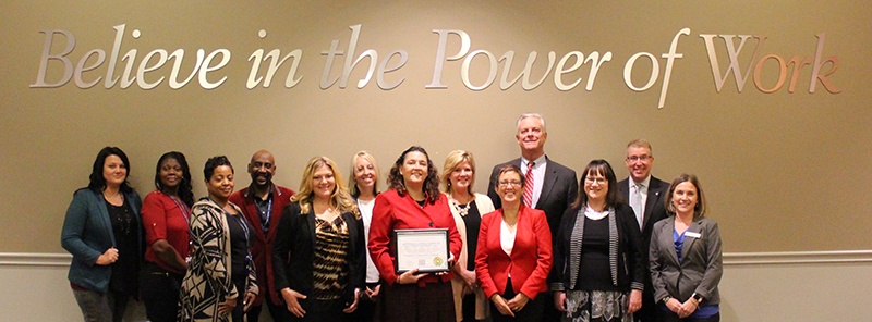 Goodwill Receives Wisconsin DWD Partner Recognition Certificate
