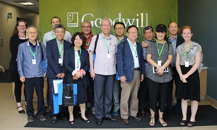 Goodwill Welcomes Executives from Korea